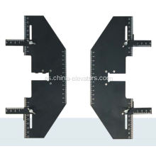 Regla establecida para la instalación del ferrocarril de la guía del ascensor